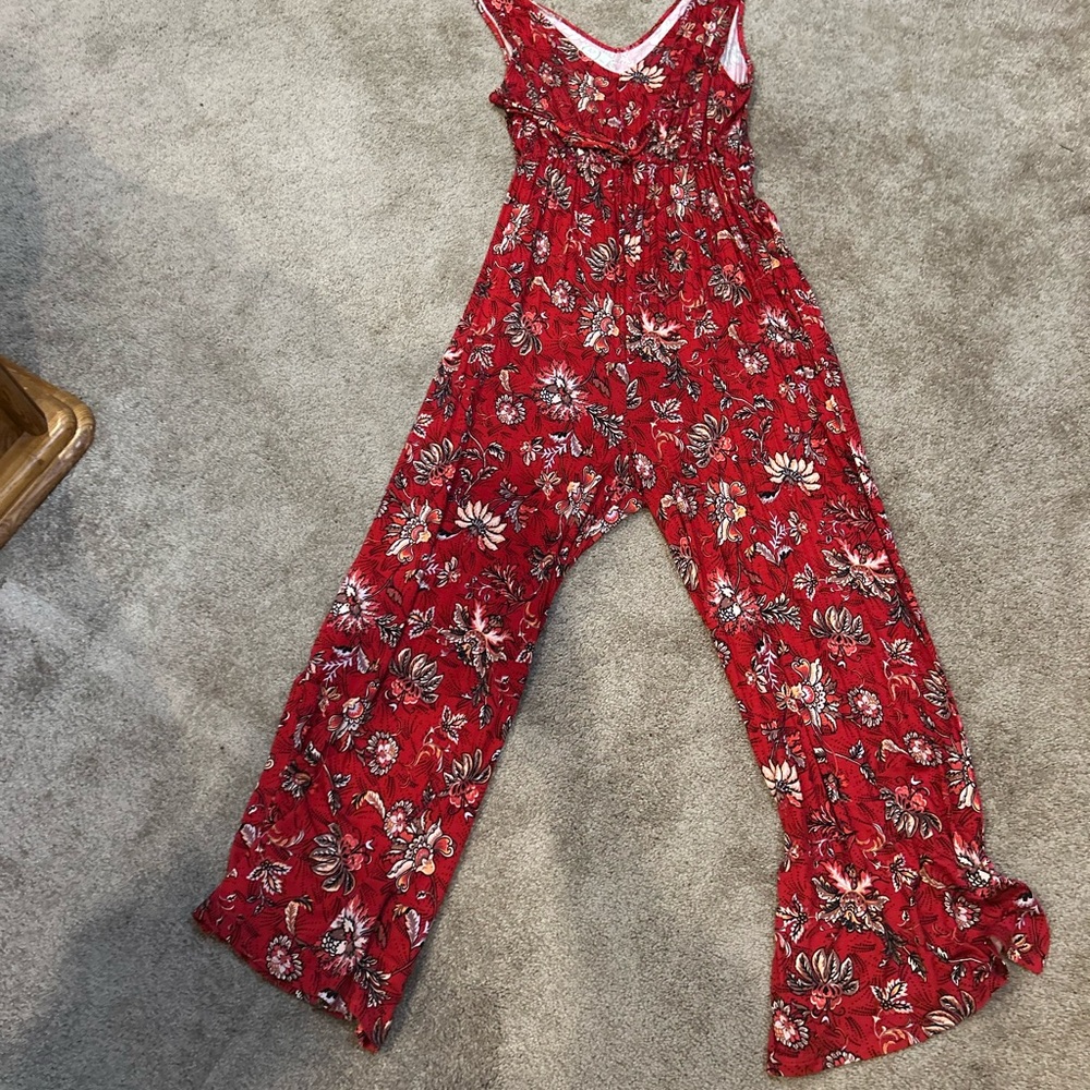 Ladies size Large romper. Worn one time.